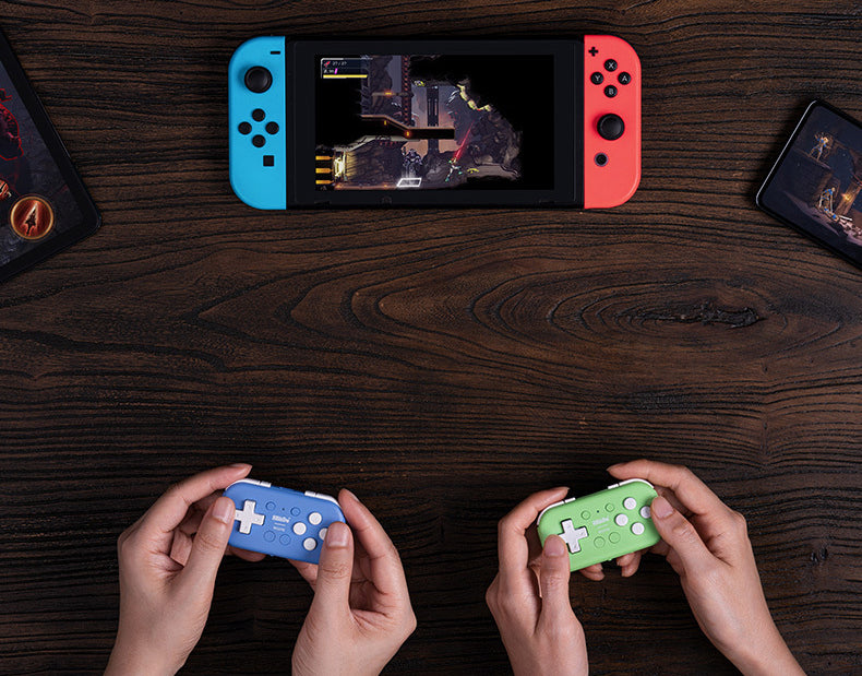 Micro Bluetooth Gamepad Pocket-sized Mini Controller for Switch, Android, and Raspberry Pi