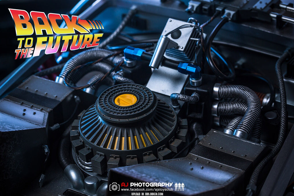 HOT TOYS HT Back to the Future 2 Time Car Time Car Martin MMS636 1/6 movable  action figures