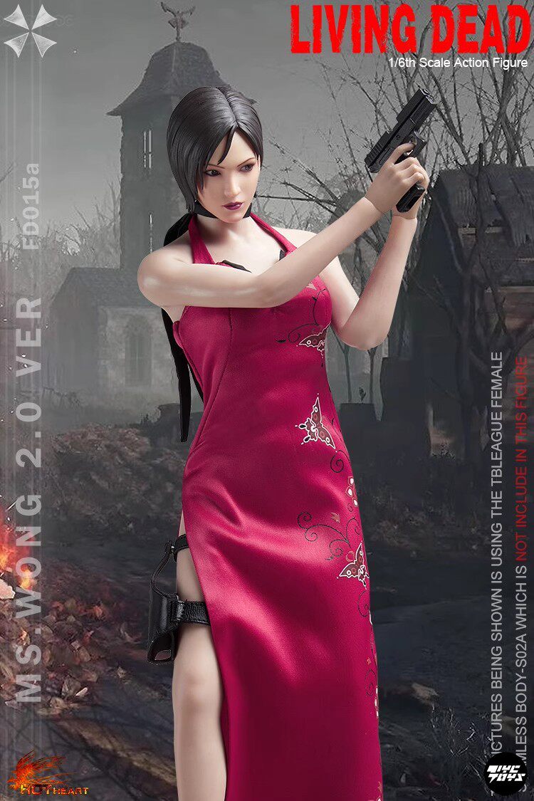 HOT HEART 1/6 Scale Zombie Slayer Female Spy: Ms. Wong 2.0