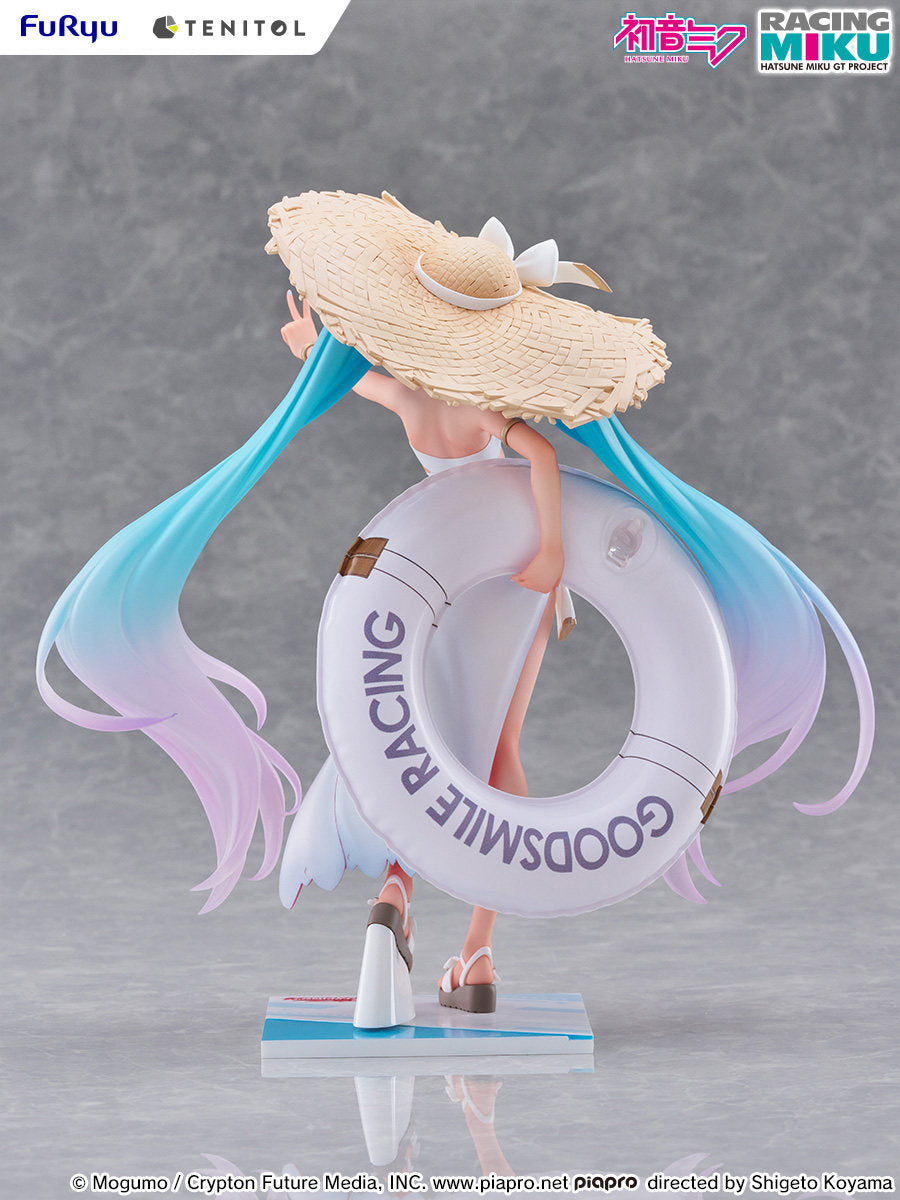 21cm FuRyu Hatsune Miku Racing Miku 2024 Tropical Figure