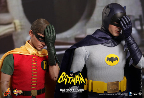 HotToys HT MMS218 1/6 Batman MMS219 Robin 1966 version movable figure