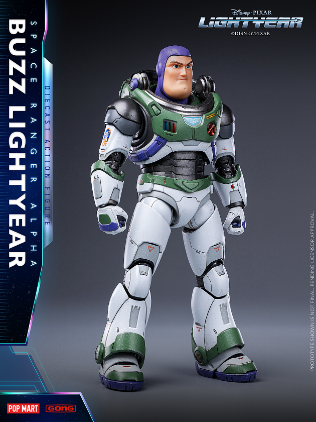 POPMARTGONG Resonance Lightyear Story Buzz Lightyear Alloy Articulated Figure