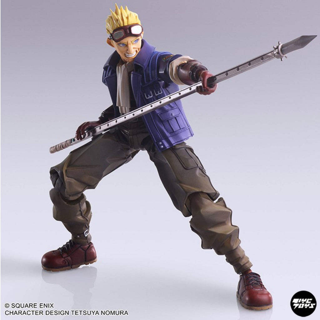 SE Final Fantasy VII BRING ARTS: Cid Highwind Action Figure