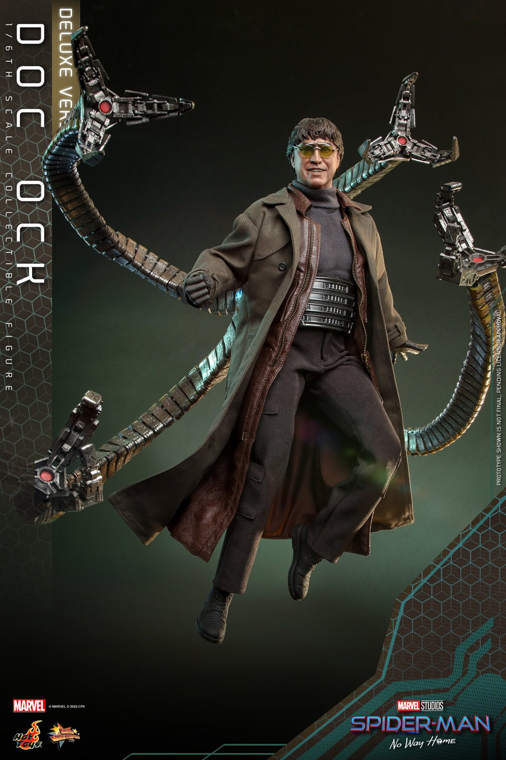 HOTTOYS 1/6 Spider-Man: No Return - Doctor Octopus Action Figure MMS633 Deluxe Edition