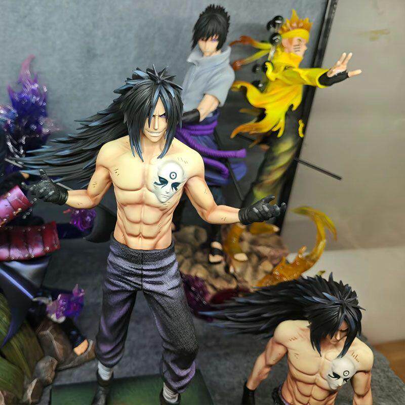 33cm reincarnation madara deluxe complete set of figures