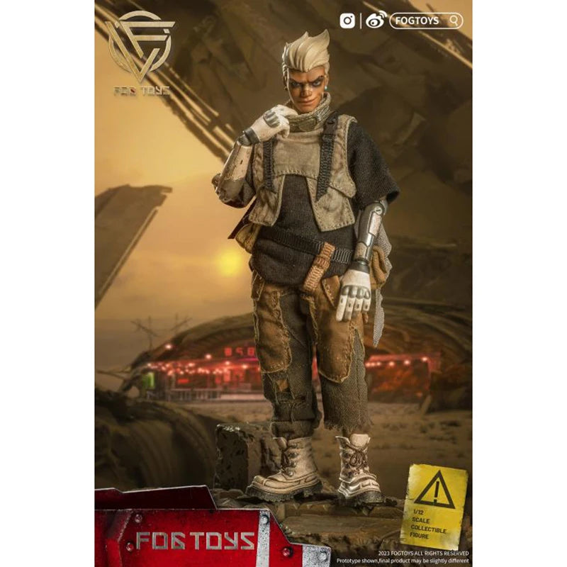 In Stock 100% Original FOGTOYS Fantasy Alphabet Series A 1/12 Figure and Vehicle Set Anime Action Collection Figures Model Toys
