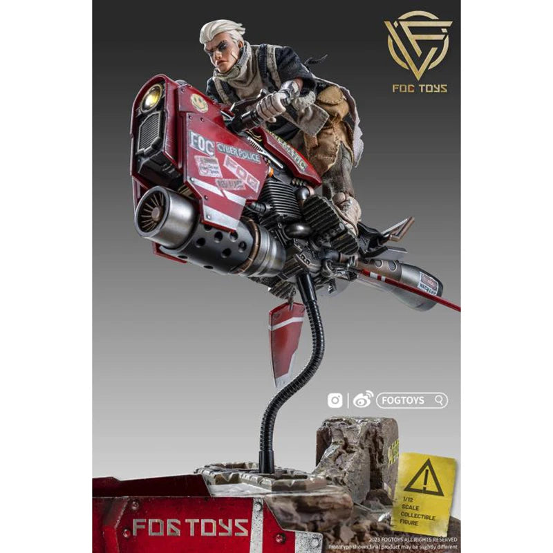 In Stock 100% Original FOGTOYS Fantasy Alphabet Series A 1/12 Figure and Vehicle Set Anime Action Collection Figures Model Toys