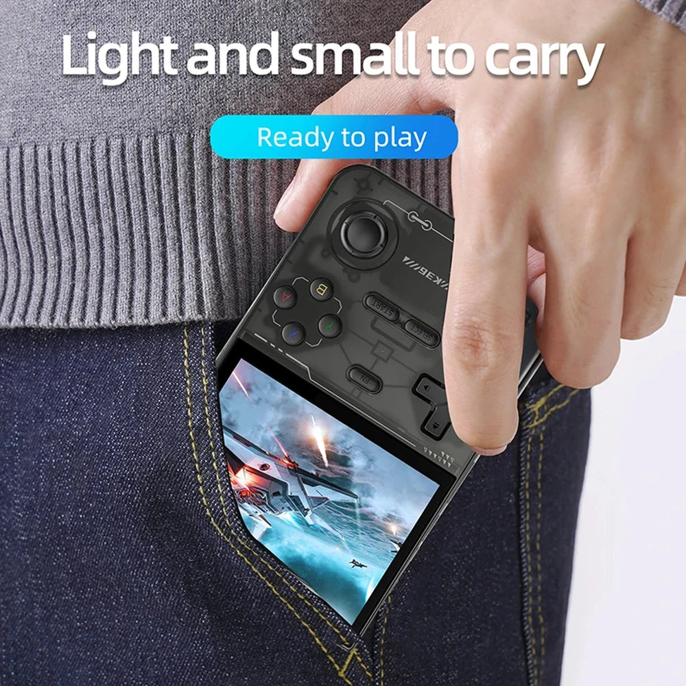 K36 Open Source Handheld Game Console 3.5'' Retro PSP Emulator Dual 3D Joysticks 64G/128G 10000+ Classic Games