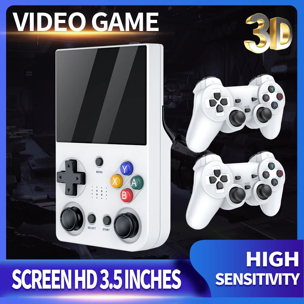 M21 retro handheld game console high-definition 3.5-inch IPS screen with built-in 20000 games 3D large for PS1 children's gift
