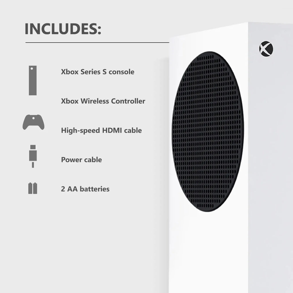 Microsoft - Xbox Series S 512GB All-Digital Console (Disc-Free Gaming) - White (US Version)