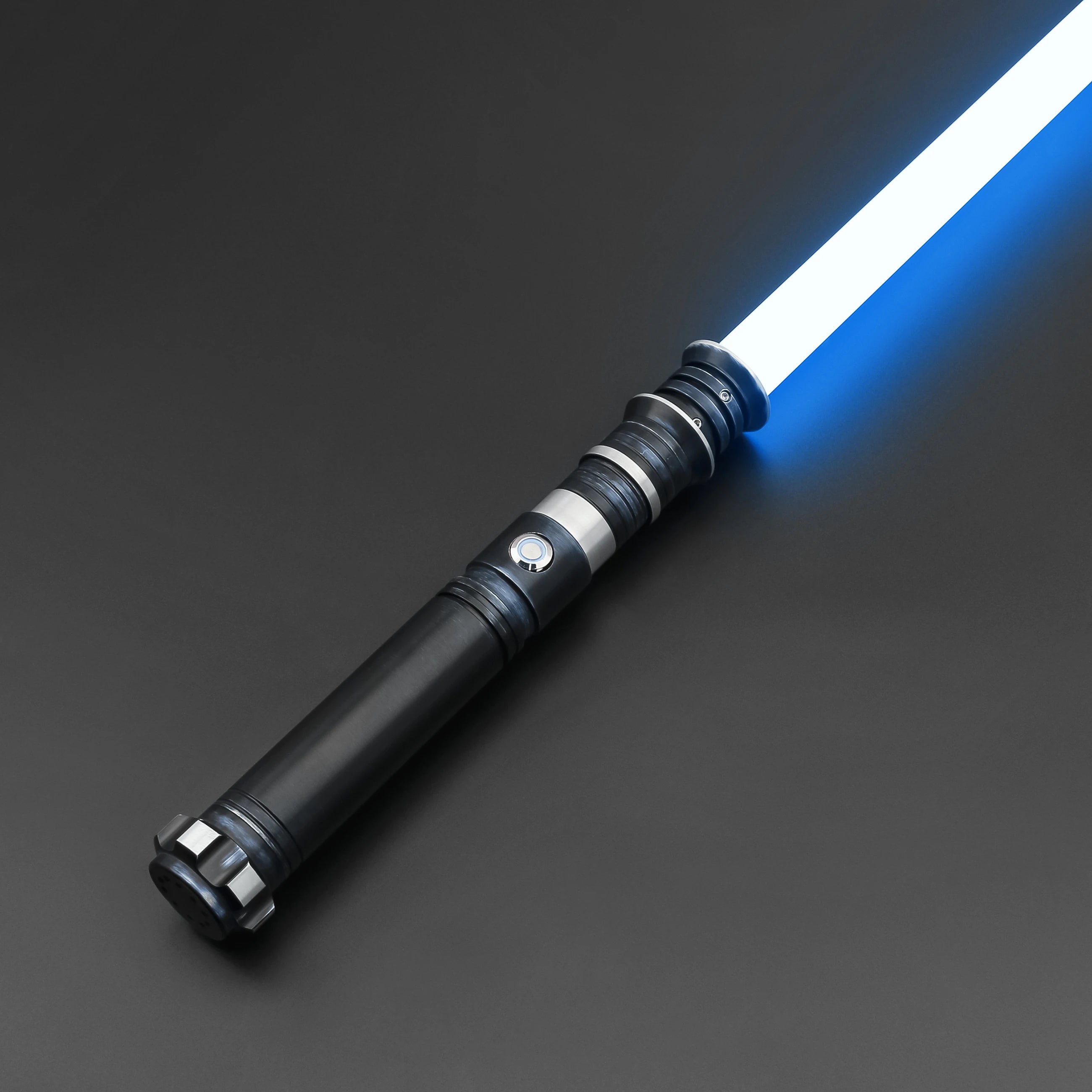 TXQSABER Heavy Dueling RGB / Neo Pixel Smooth Lightsaber Colors Changing Metal Hilt Lock up Blaster Laser Jedi Sword Kids Toys