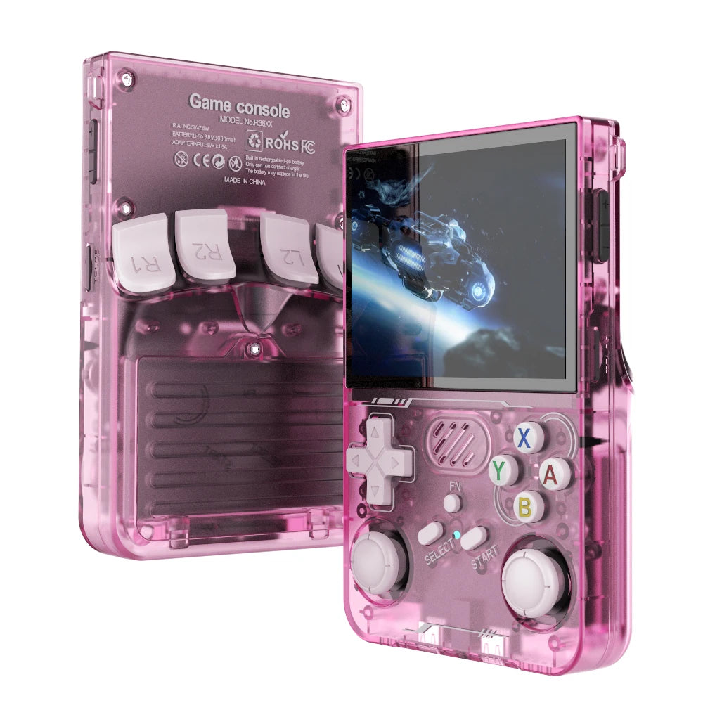 2025 R36S New Upgraded R36XX Handheld Game Console with WIFI Connectivity, 3.5-inch Screen, Built-in 15000+ Games, A Great Gift