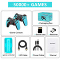 U36 Wireless Game Stick Retro Gaming Console S905X4 128G 50,000+ Games Support 40+ Classic Emulators For PS1 4K HDMI Kid Gifts