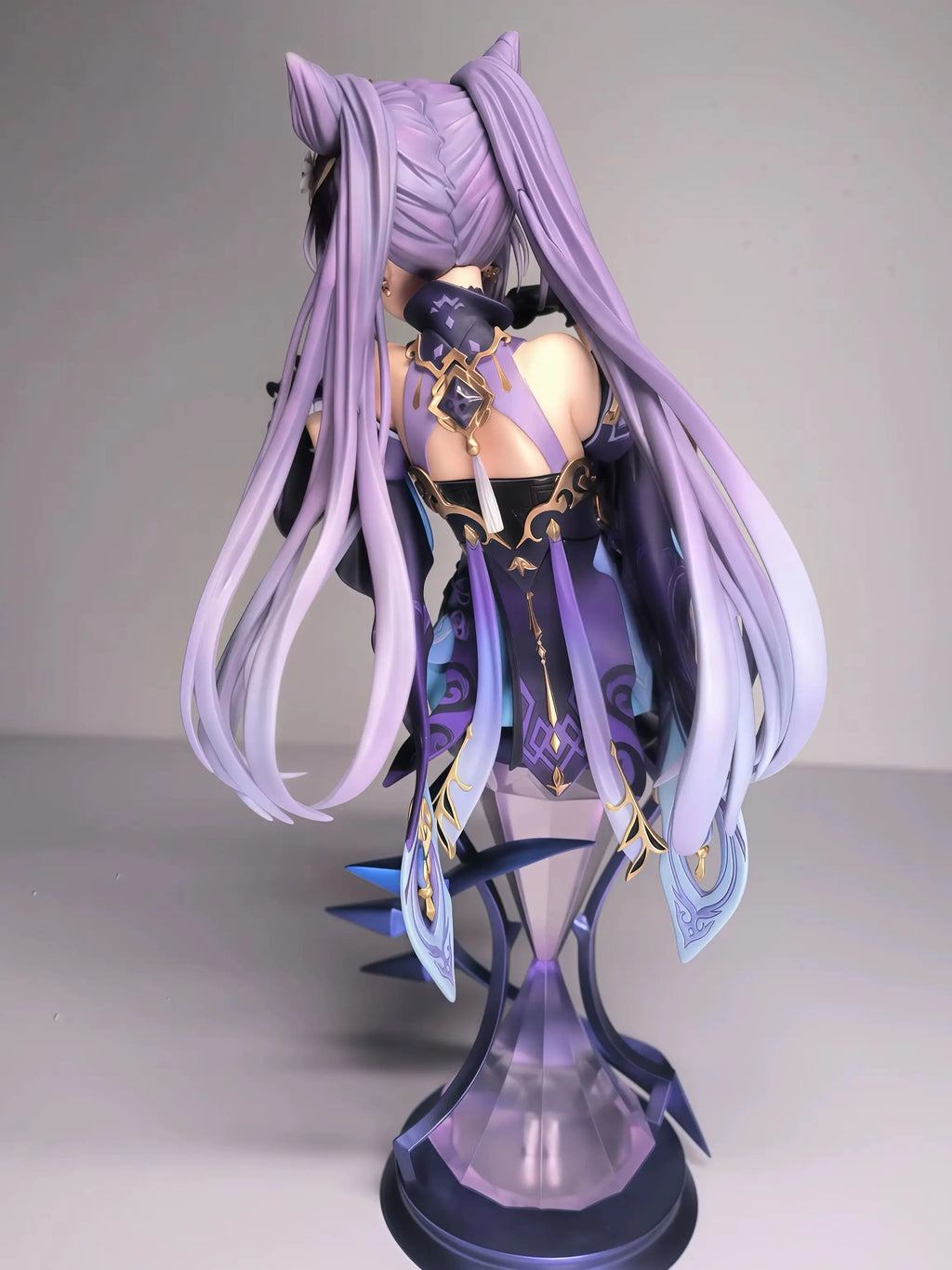 Keqing-Genshin Impact Series Peripheral Figurine Model Table Decoration Birthday Gift Trendy Toy Scene Decoration, Car Decoratio