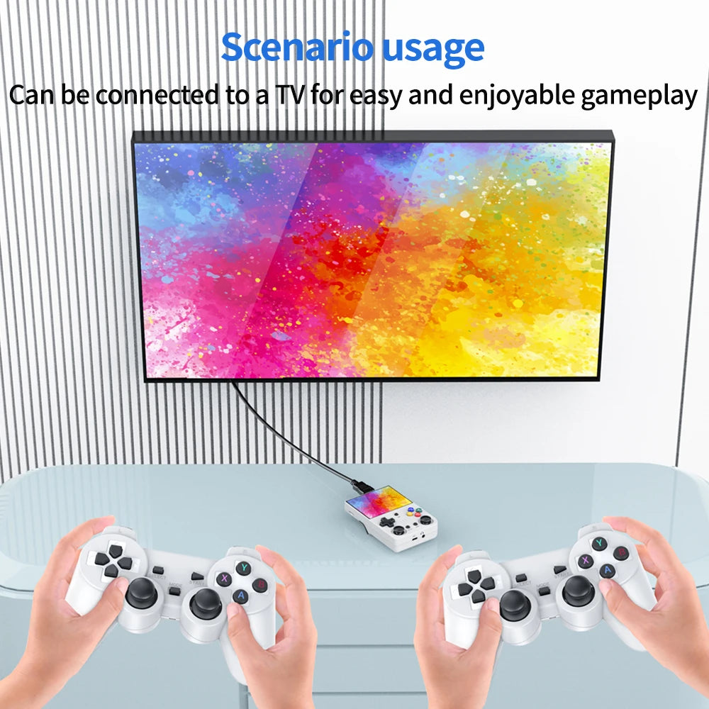 M21 retro handheld game console high-definition 3.5-inch IPS screen with built-in 20000 games 3D large for PS1 children's gift