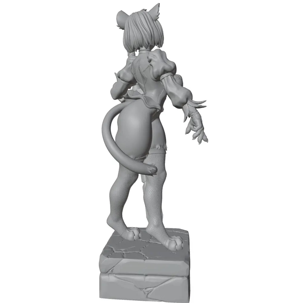 1/24 Orcs Female Warrior Resin Model Kits  3D Printed Gray Model Figurine DIY Doll Collection Unassembled And Unpainted