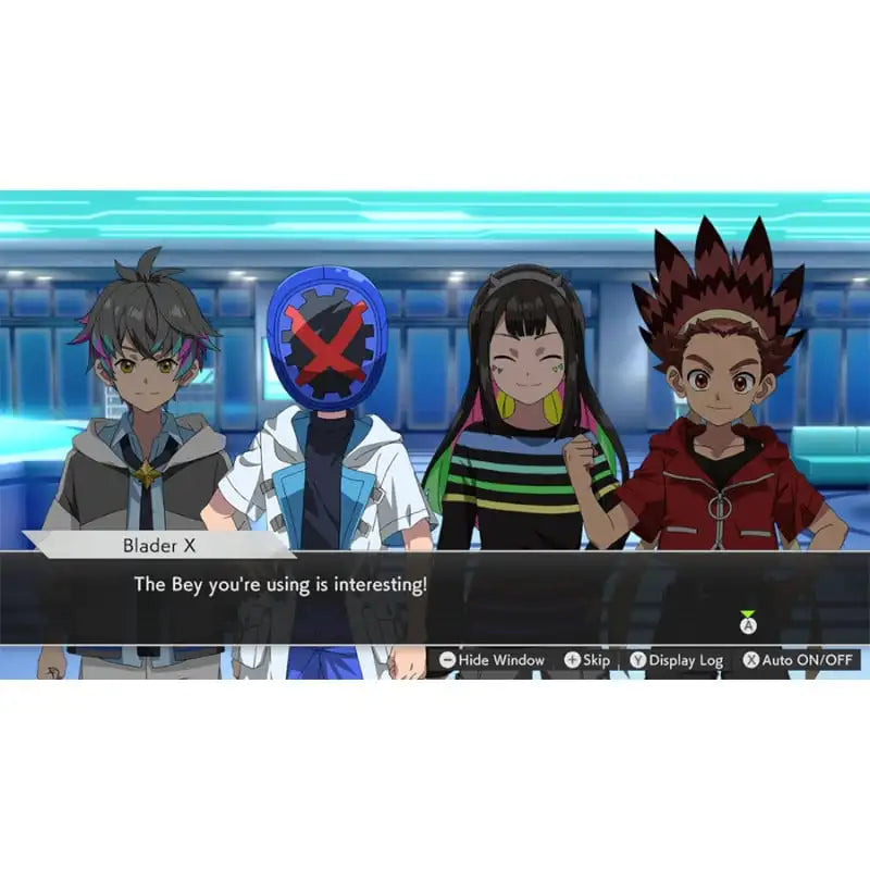 Beyblade X XOne - Switch Game Version ESPAÑA, Fighting genre, Spanish language, offers online battles, customization with over 100 million combinations, and fast-paced action for ages 12-15, perfect for Nintendo Switch fans.