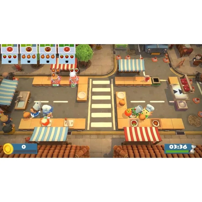 Overcooked: All You Can Eat for Nintendo Switch PAL EU - New Original Sealed, adventure game featuring various modes including Assistance mode for a relaxed gameplay experience, suitable for all players.