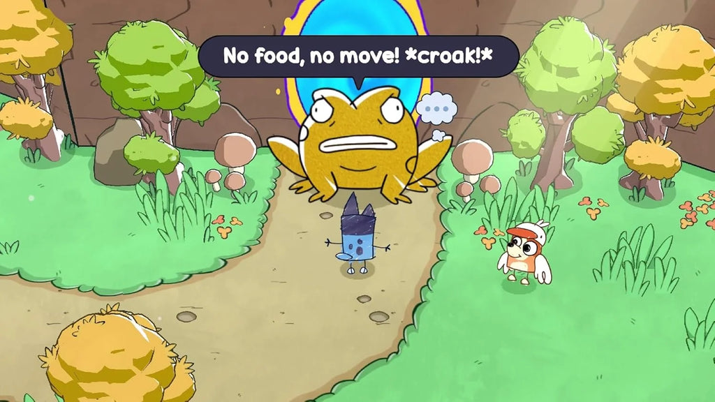 BLUEY'S QUEST FOR THE GOLD PEN Game for Nintendo Switch 2, PAL ES, physical format, featuring multiple language subtitles including Spanish, French, and German, ideal for fans of Nintendo Switch games.