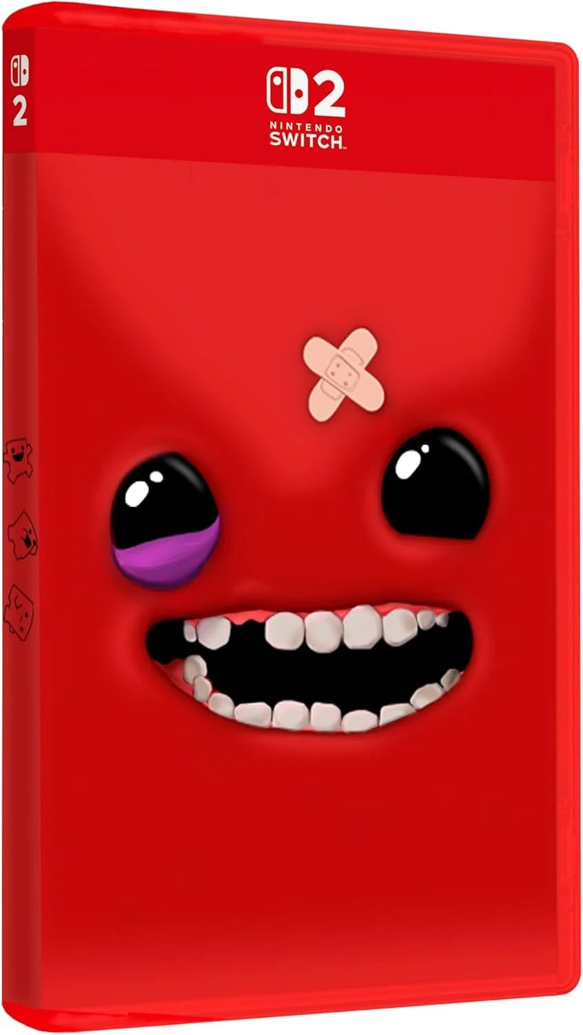 Super Meat Boy 3D Special Edition Game for Nintendo Switch, physical format, factory sealed, from Nintendo, ideal for switch games and retro gaming enthusiasts.