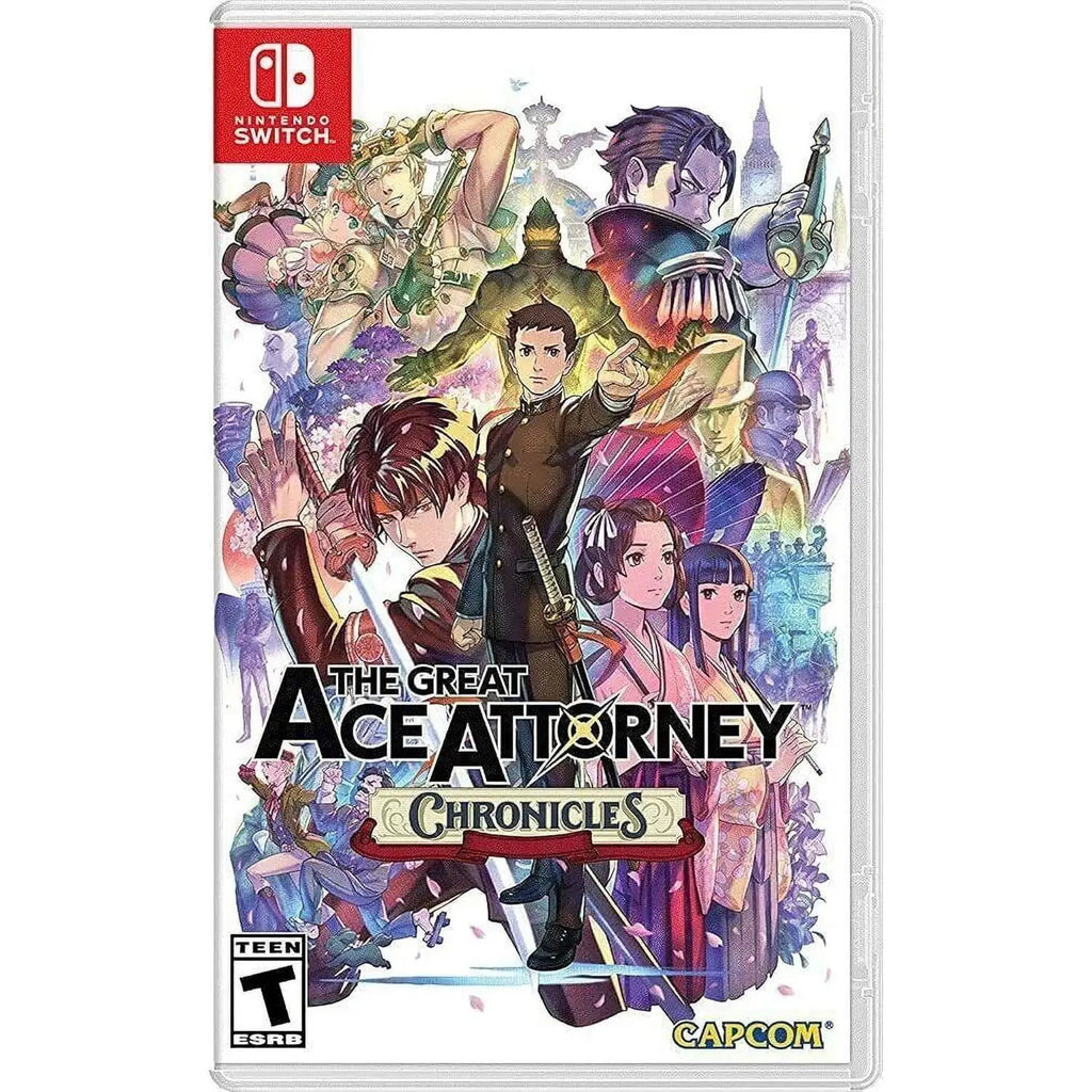 The great ace attorney chronicles, game for nintendo switch console