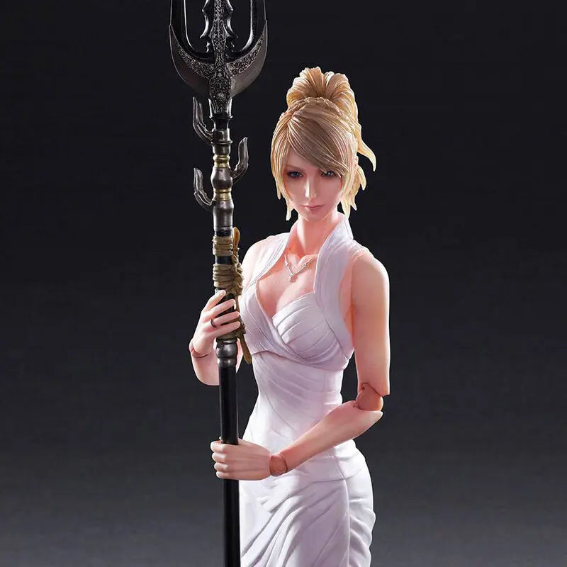 Lunafreya figure nox fleuret final fantasy xv play arts kai 26cmcollectible figure - gift idea - official merchandise - toys for children and adults - movies fans - doll for collectors and exhibition
