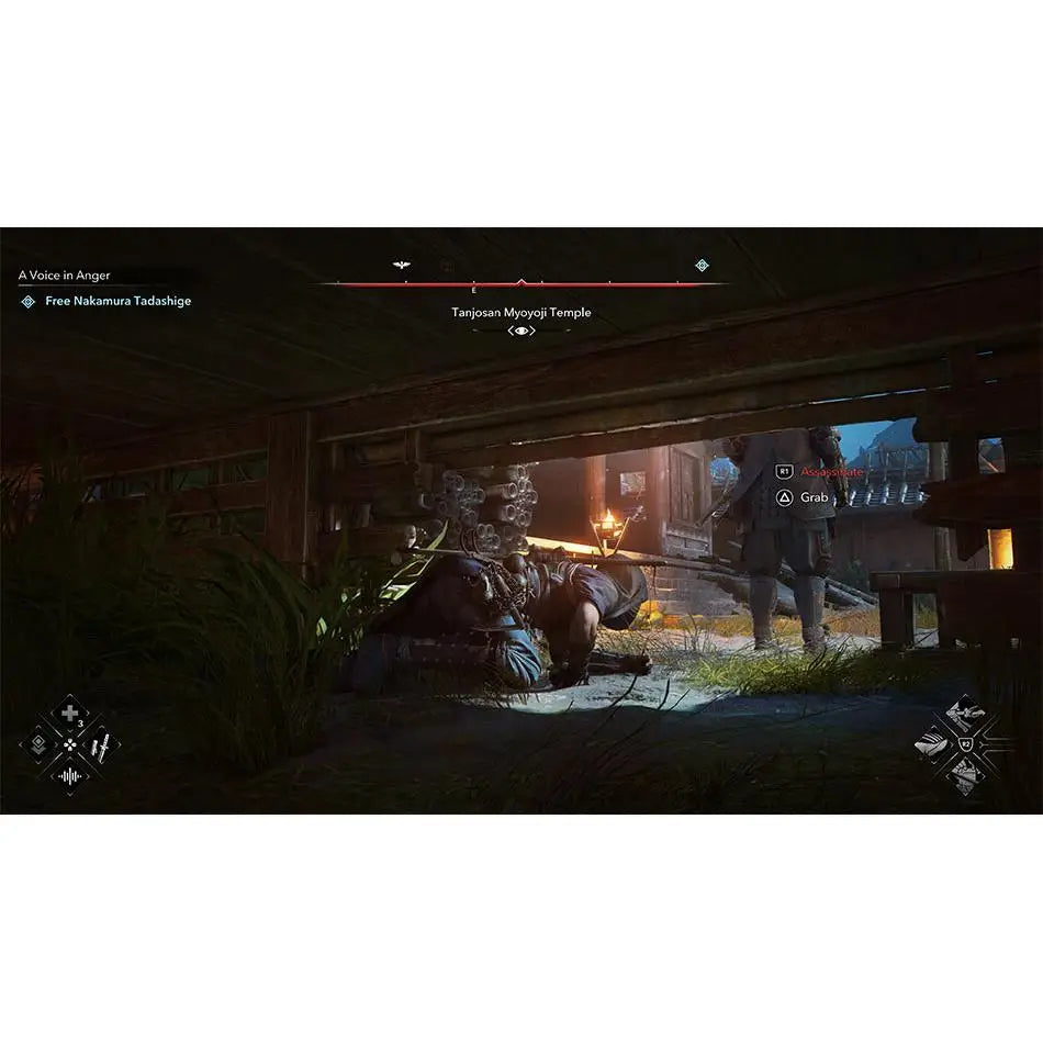 Assassin's Creed Shadows for Nintendo Switch 2 - Action-Adventure Game set in Feudal Japan with Assassin and Samurai characters, featuring stealth gameplay and immersive world exploration.
