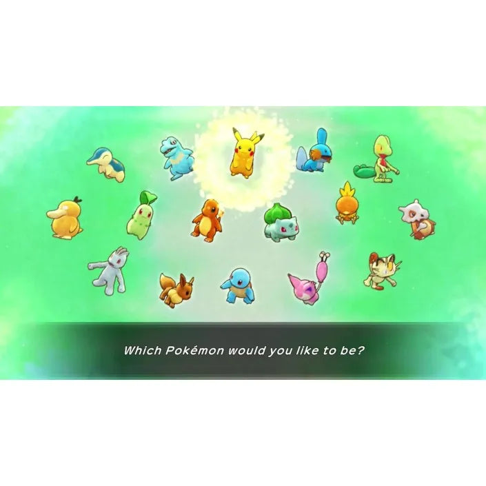 Pokémon game mystery world: dx rescue equipment for nintendo switch pal eu - new original sealed