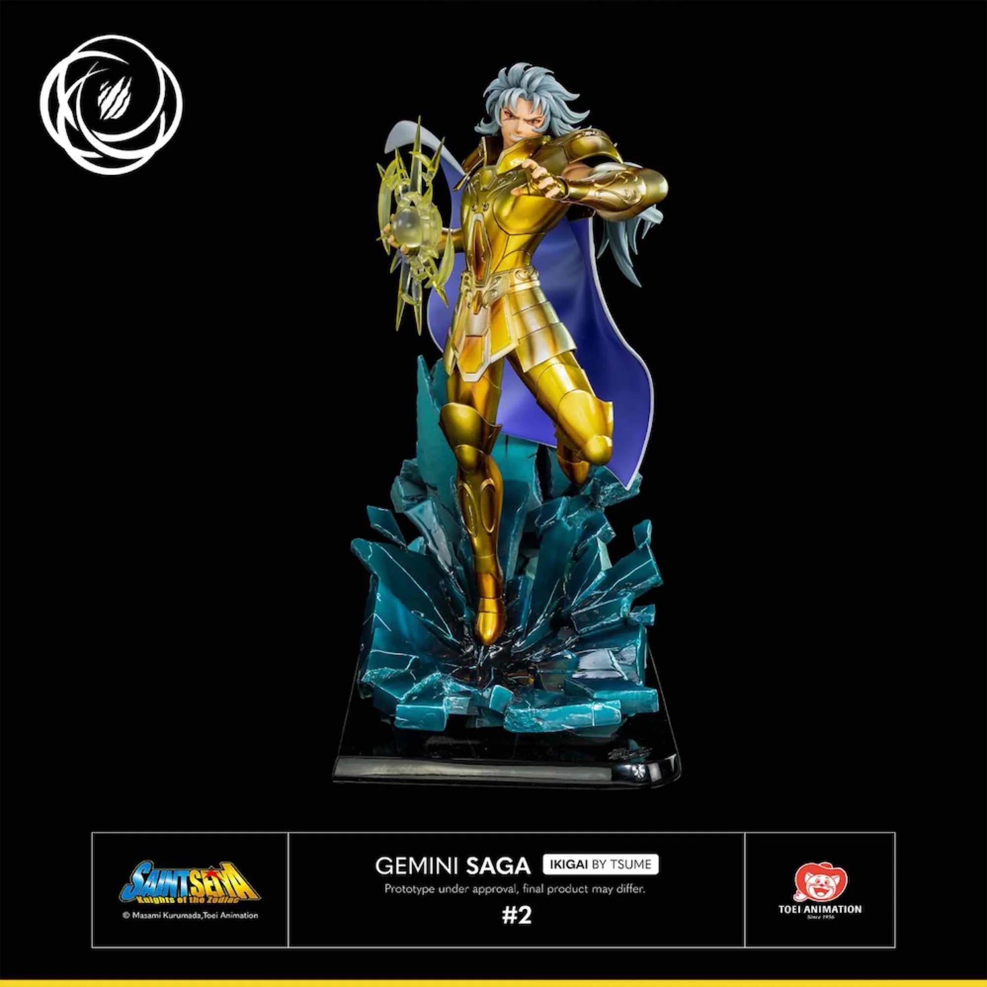 Tsume arts saint seiya gemini saga resin scale 1 - 6 ikigai