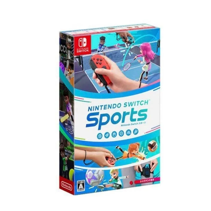 Nintendo Switch Sports Game for Nintendo Switch PAL EU - Original New Sealed, Sports Genre, CE Certified, featuring Bowling, Tennis, Chambara, Football, Badminton, and Volleyball for exciting multiplayer action.