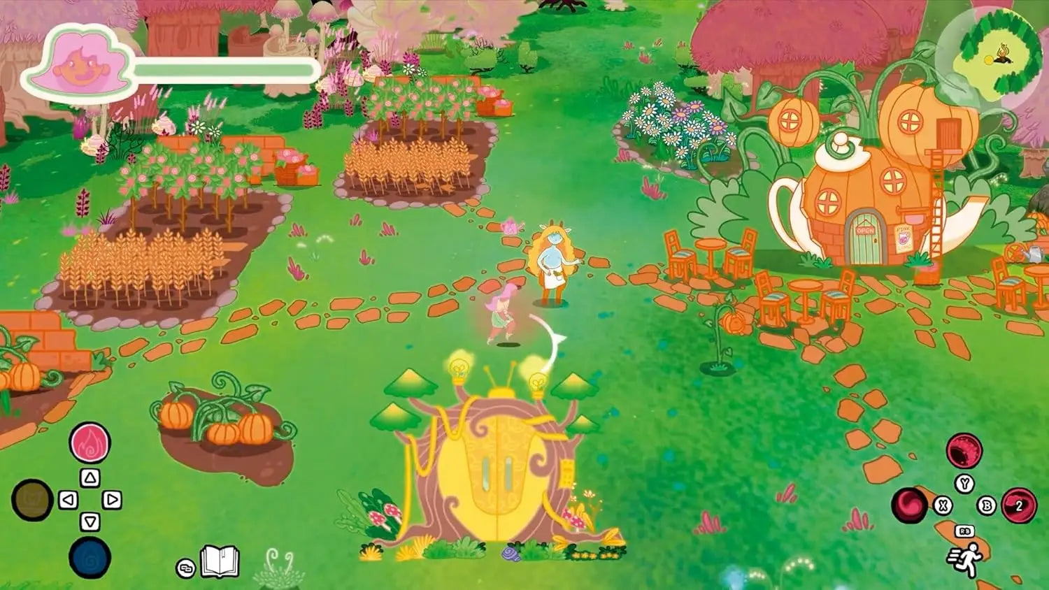 Grimoire Groves - Nintendo Switch Game - Standard Edition with Physical Copy, Explore Witchcraft Magic, Restore Forest Balance, Age 12-15, Discover Legendary Rainbow Socks, and Combine Spells for Unique Gameplay.
