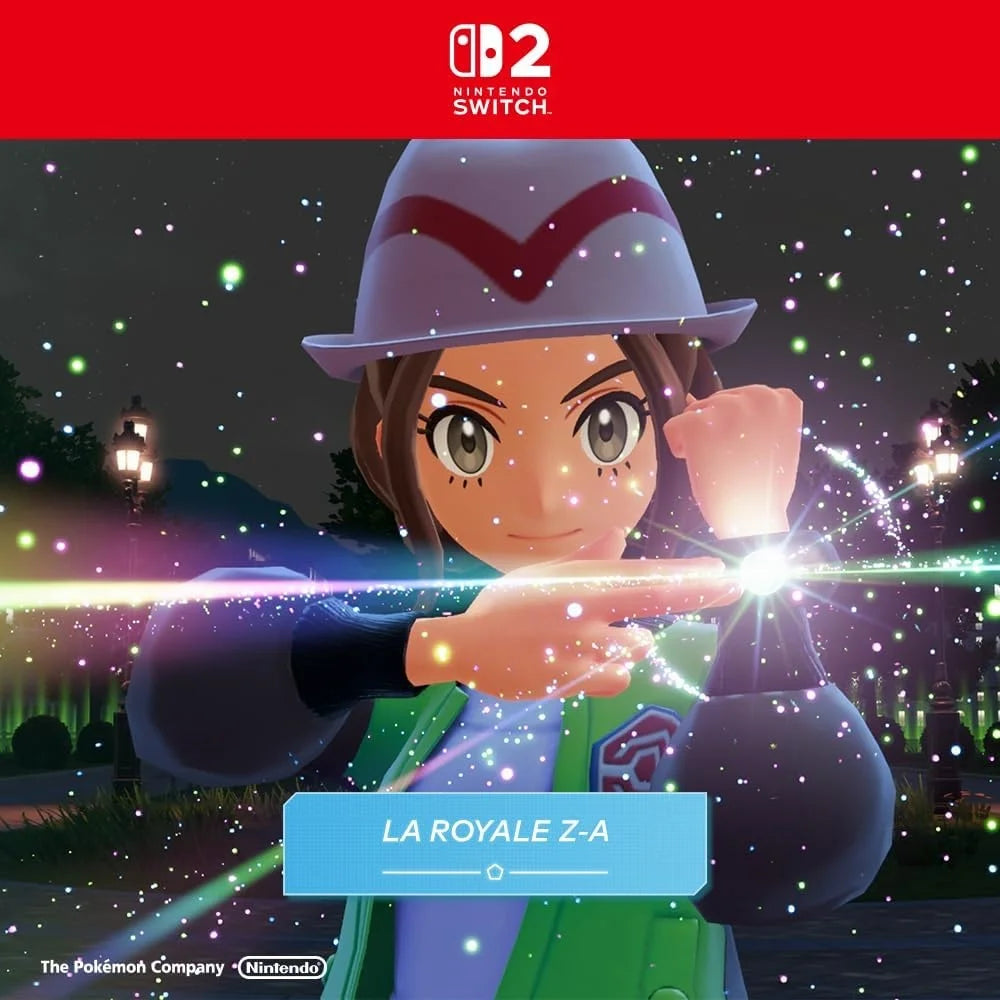 Pokemon Legends Z-A Physical Game for Nintendo Switch 2, Sealed, Adventure Type, from Nintendo, New Video Game.