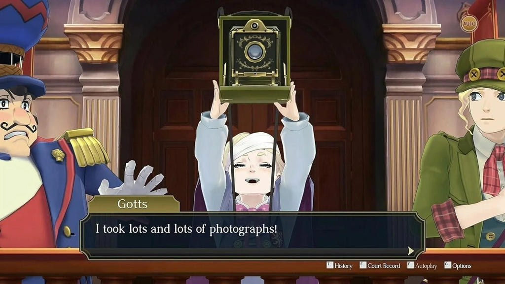 The great ace attorney chronicles, game for nintendo switch console