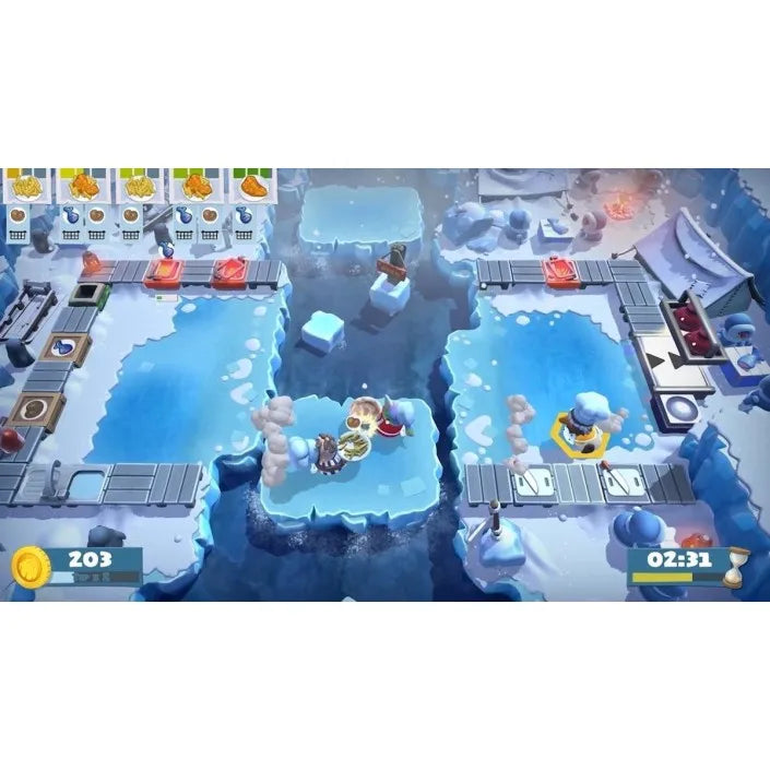 Overcooked: All You Can Eat for Nintendo Switch PAL EU - New Original Sealed, adventure game featuring various modes including Assistance mode for a relaxed gameplay experience, suitable for all players.