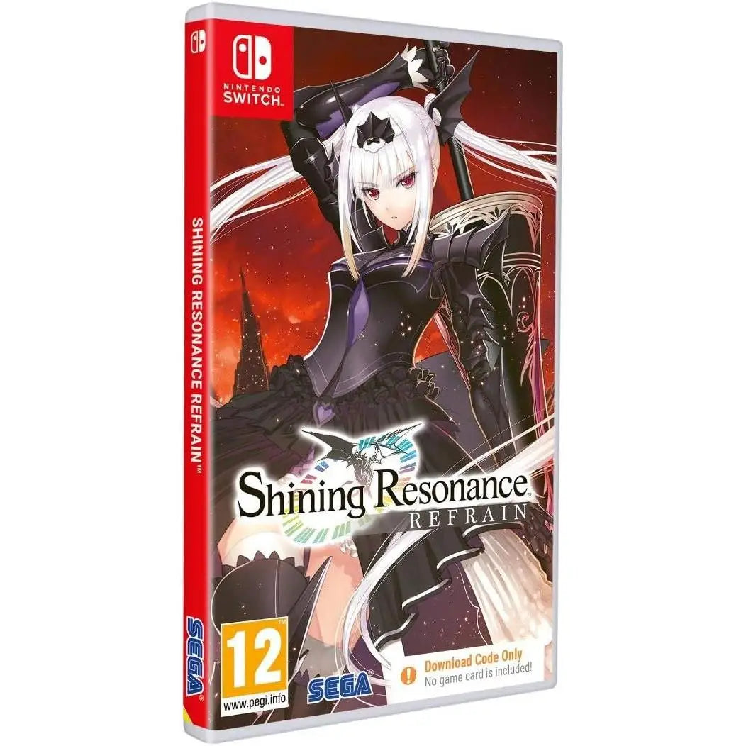 Shining Resonance Refrain [DIGITAL] Nintendo Switch Game, factory sealed, English subtitles, code in a box format for Nintendo Switch, ideal for video game enthusiasts and collectors.