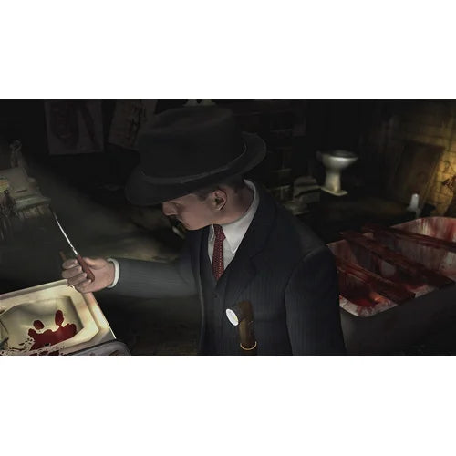 L.A. Noire Switch UK - Nintendo Switch game featuring English audio and Italian text, set in 1940s Los Angeles, focusing on detective Cole Phelps investigating real-life inspired crimes.