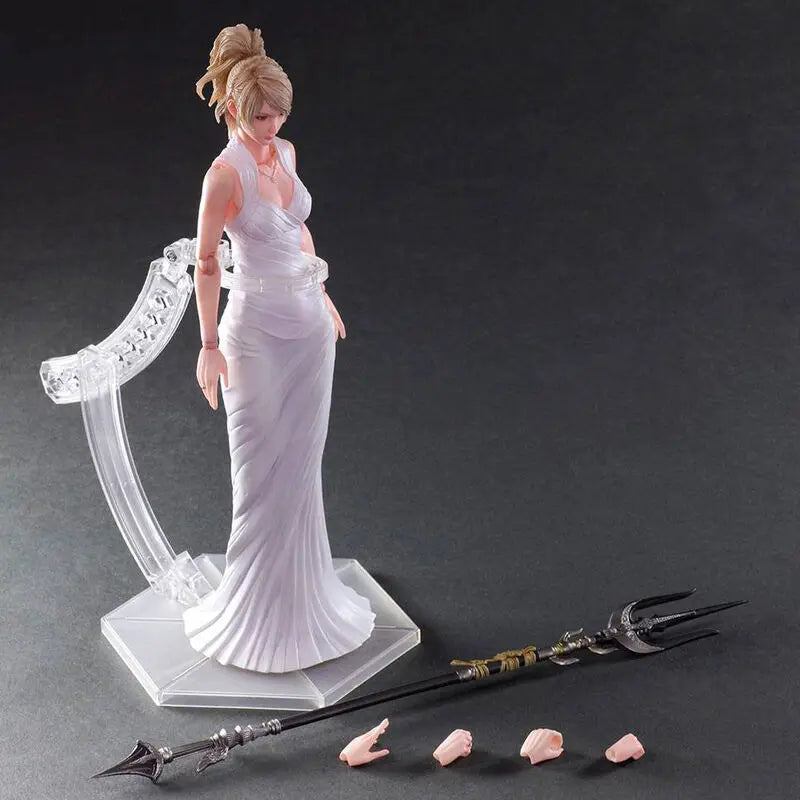Lunafreya figure nox fleuret final fantasy xv play arts kai 26cmcollectible figure - gift idea - official merchandise - toys for children and adults - movies fans - doll for collectors and exhibition
