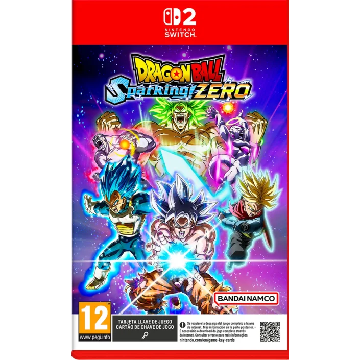 Dragon Ball Z: Sparking! Zero for Nintendo Switch - Action game with intense combat, stunning graphics, and a rich story, featuring iconic characters and destructible environments. Compatible with multiple languages, includin