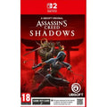 Assassin's Creed Shadows for Nintendo Switch 2 - Action-Adventure Game set in Feudal Japan with Assassin and Samurai characters, featuring stealth gameplay and immersive world exploration.