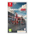 MotoGP 26 - Nintendo Switch Game - Sports Genre, Spain Version, features Arcade and Pro Experience modes with pilot-based physics for enhanced control and authentic riding experience. Perfect for 12-15 years.