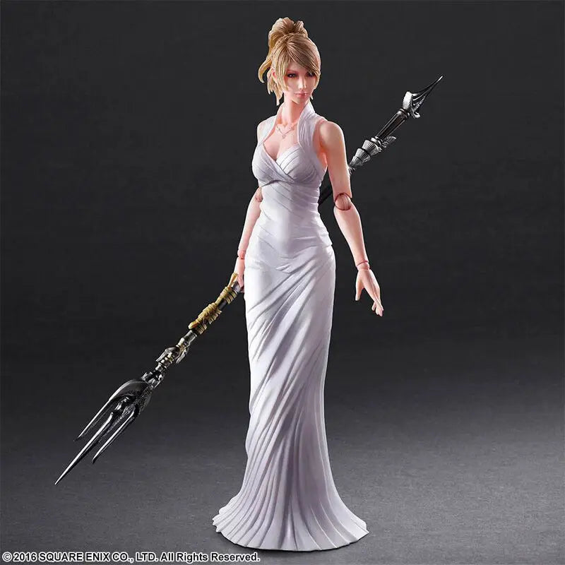 Lunafreya figure nox fleuret final fantasy xv play arts kai 26cmcollectible figure - gift idea - official merchandise - toys for children and adults - movies fans - doll for collectors and exhibition