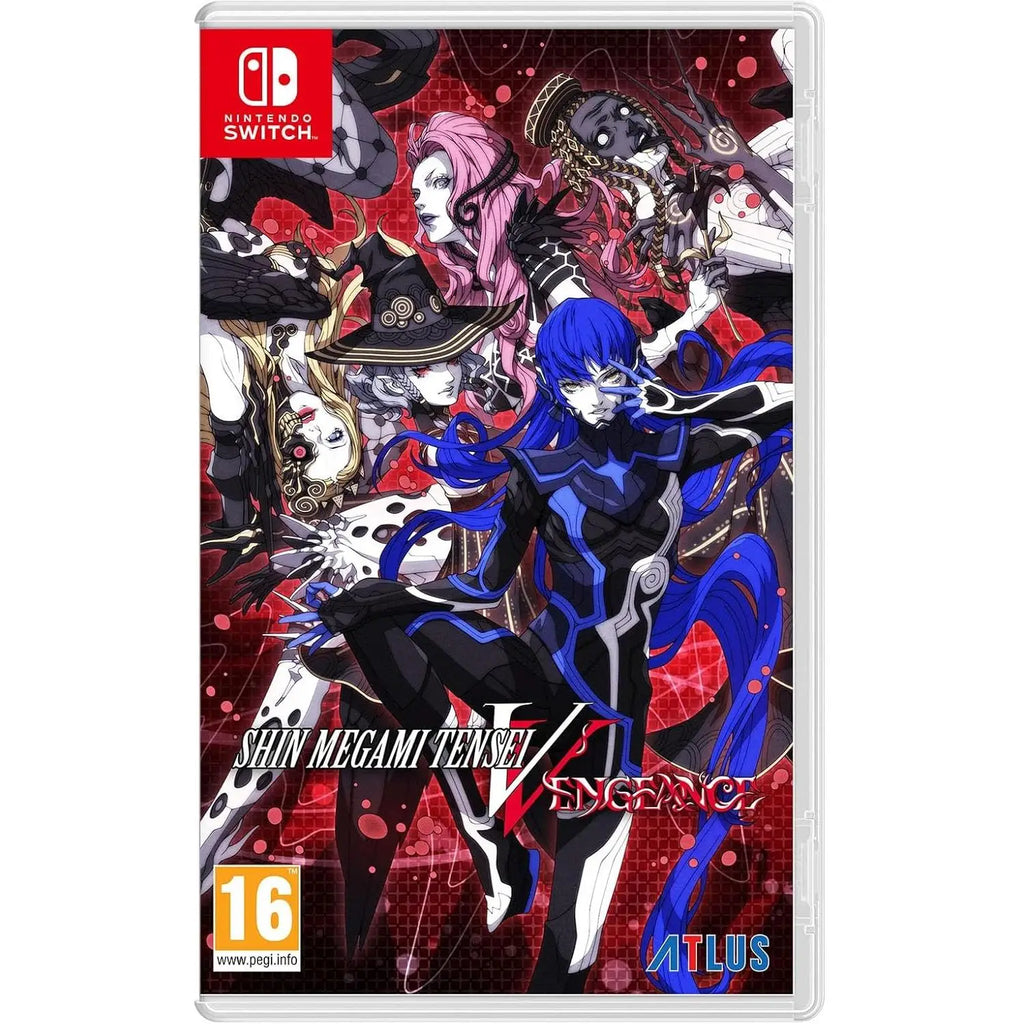 Shin Megami Tensei V: Vengeance Nintendo Switch Physical Game, brand new and factory sealed, perfect for Nintendo Switch enthusiasts seeking thrilling gameplay in this role-playing genre.