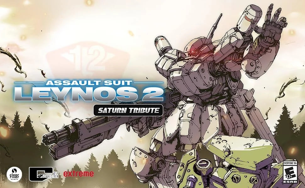 Assault Suit Leynos 2 Saturn Tribute (Limited Run) Nintendo Switch Game - Import Edition, Factory Sealed, English Audio and Subtitles, Compatible with Nintendo Switch, Retro Video Game