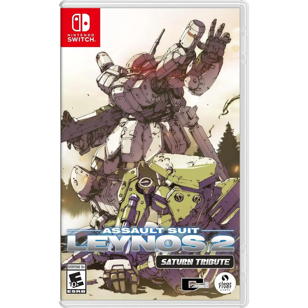 Assault Suit Leynos 2 Saturn Tribute (Limited Run) Nintendo Switch Game - Import Edition, Factory Sealed, English Audio and Subtitles, Compatible with Nintendo Switch, Retro Video Game
