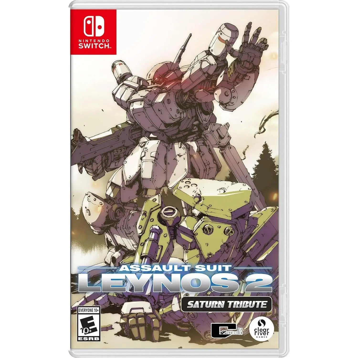 Assault Suit Leynos 2 Saturn Tribute (Limited Run) Nintendo Switch Game - Import Edition, Factory Sealed, English Audio and Subtitles, Compatible with Nintendo Switch, Retro Video Game
