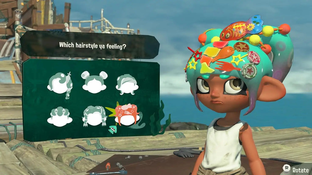 Splatoon Raiders for Nintendo Switch 2, new action-adventure game focusing on exploration and PvE combat, featuring cooperative play for up to 4 players, available in Spanish and set in the mysterious Spiral Islands.