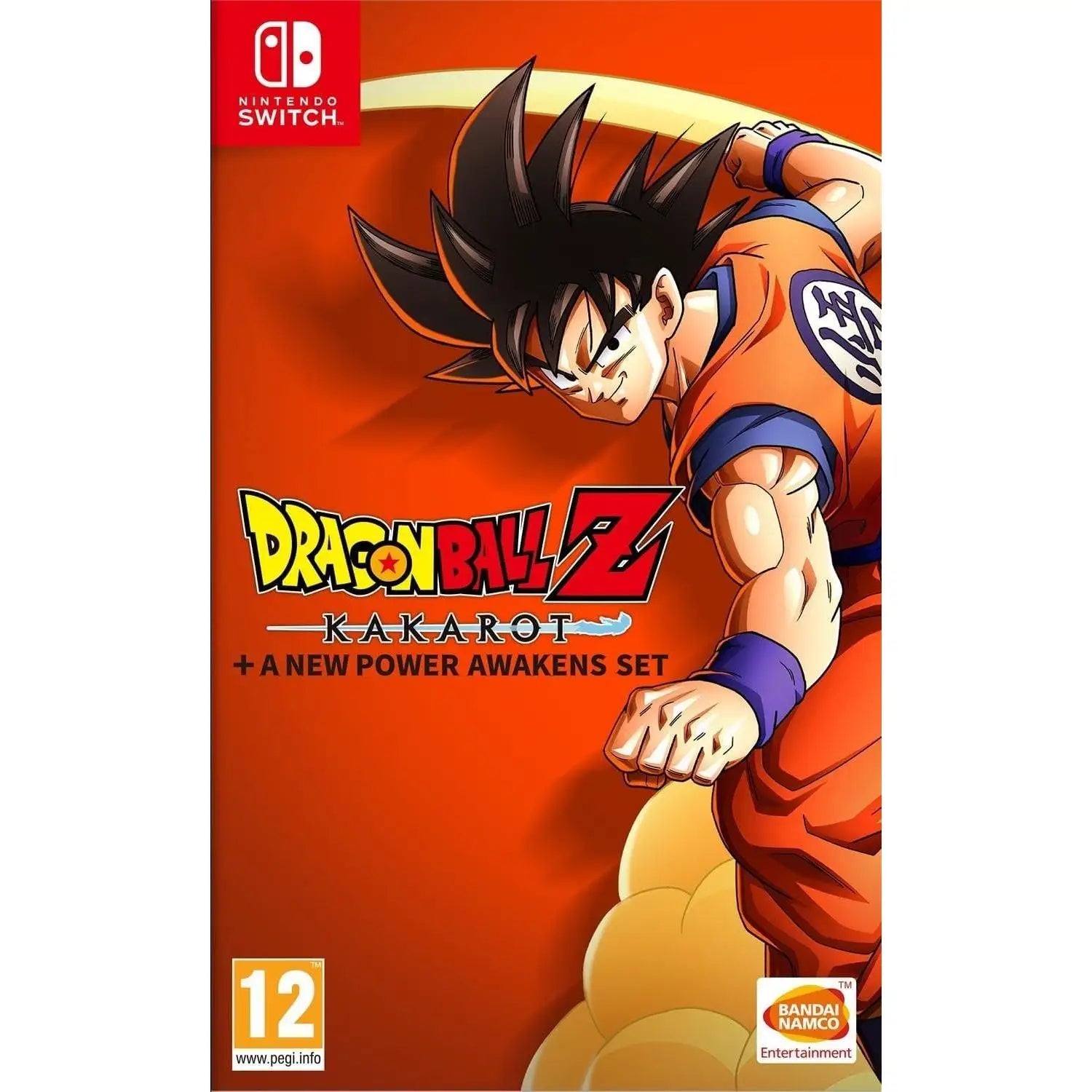 Dragon ball z: kakarot game for nintendo switch console