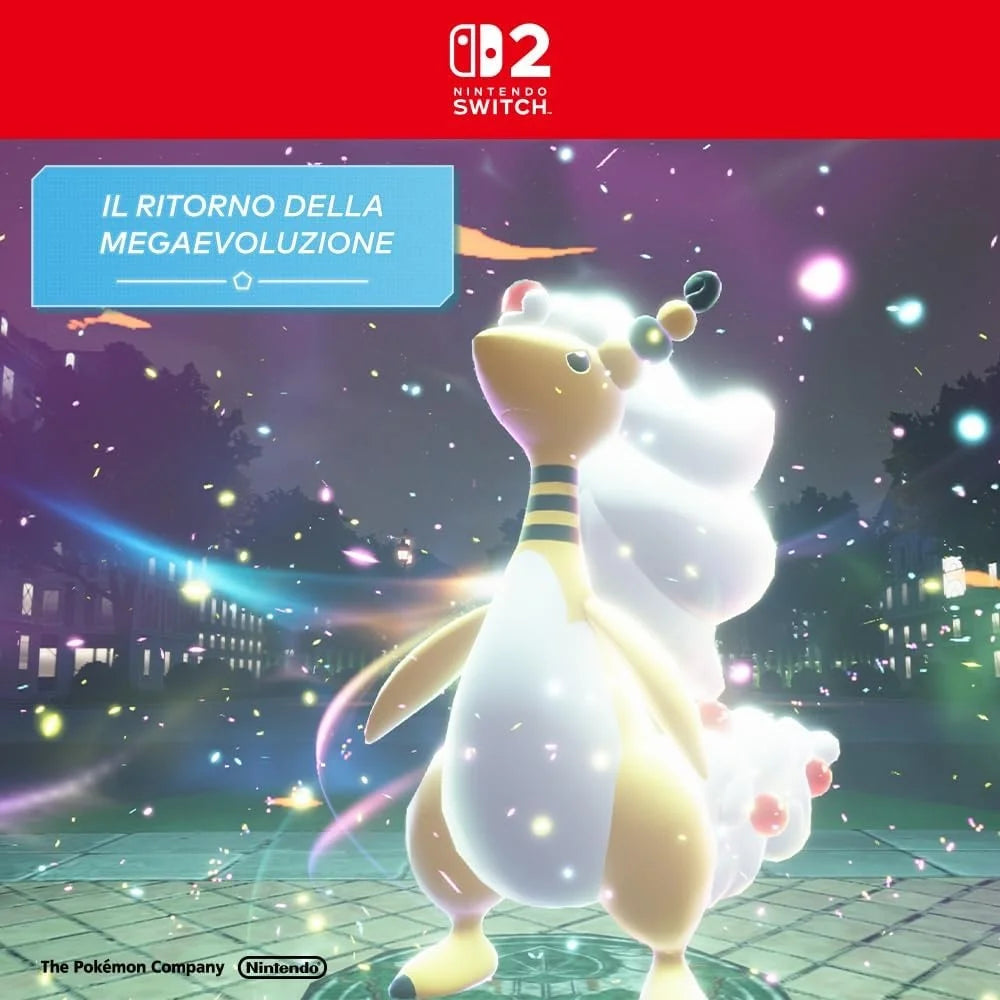 Pokemon Legends Z-A Physical Game for Nintendo Switch 2, Sealed, Adventure Type, from Nintendo, New Video Game.
