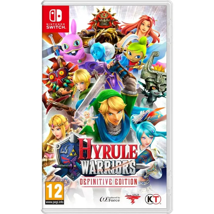Hyrule warriors: definitive edition game for nintendo switch pal eu - new original sealed
