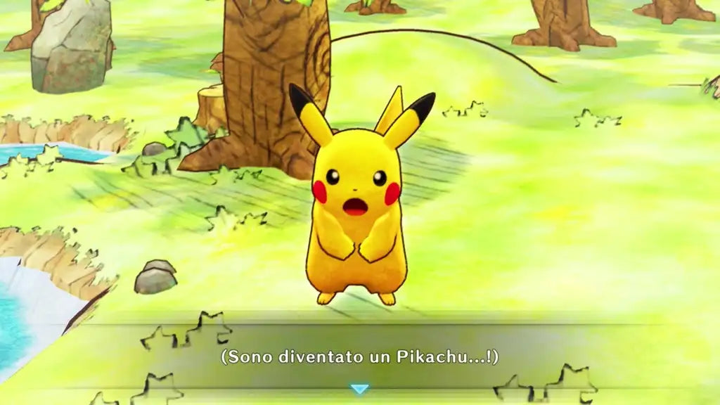 Pokemon Mystery Dungeon Rescue Team DX for Nintendo Switch - explore dynamic dungeons, form a rescue team with Pikachu, Eevee, and Charmander, and save Pokémon in distress; perfect for fans of Nintendo Switch games and adven